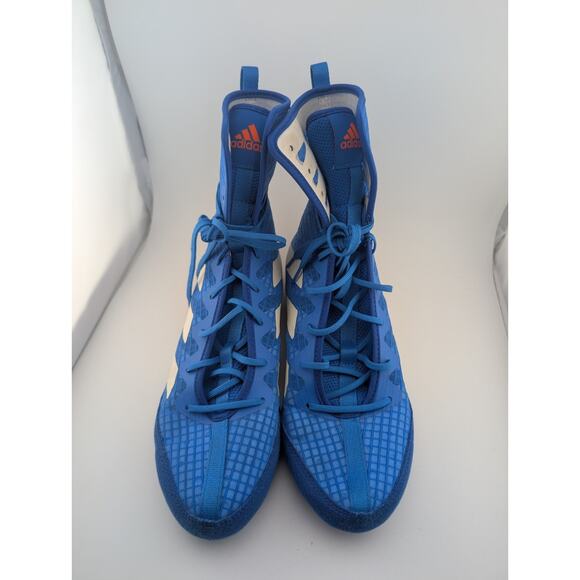 Adidas Box Hog 4 Mens Size 7 Boxing Shoes Royal Blue White Sneakers main image 4